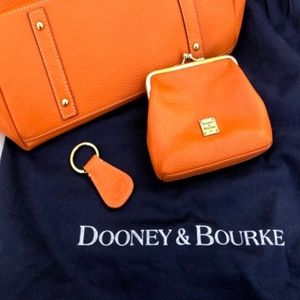 Dooney & Bourke Hobo with Logo Lock & accessories